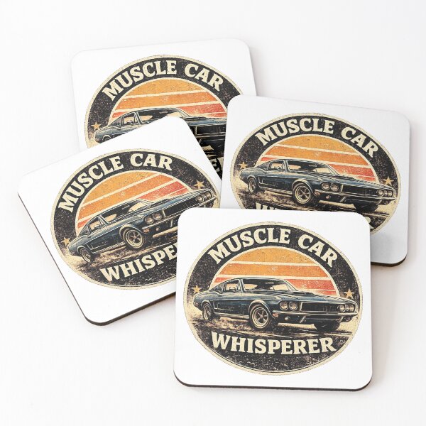 Item preview, Muscle Car Whisperer ⭐ Retro Classic Muscle Car Mechanic Gift designed and sold by UrbanPrintVibes.