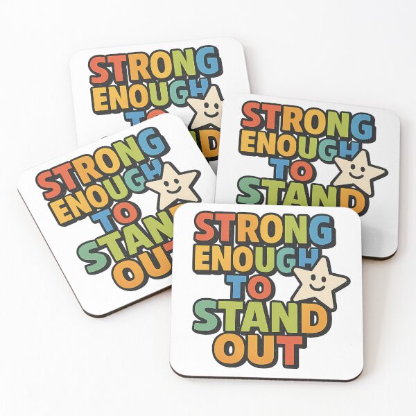 Item preview, Strong Enough to Stand Out - Cute Rainbow Pride designed and sold by Haus Of Sin.