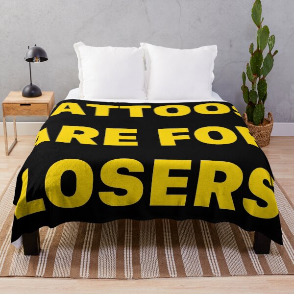 Item preview, Tattoos are for Losers designed and sold by ArtByKevG.