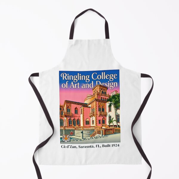 Item preview, Ringling College Vintage Travel Poster Art designed and sold by EvergreenPark - Tee Studio.