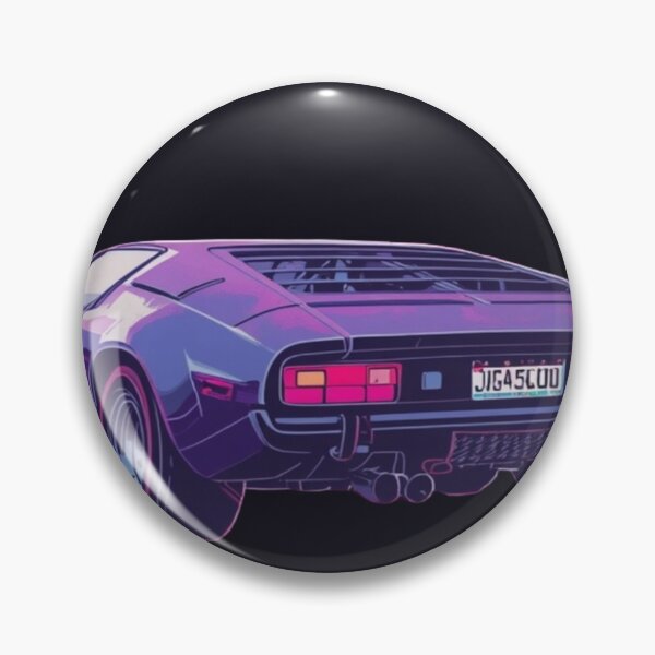 Item preview, Retro Synthwave Sports Car designed and sold by ItzLacarth.