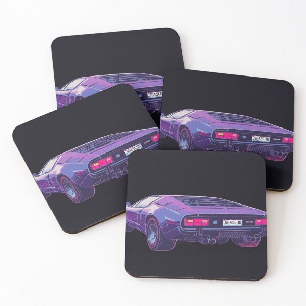 Item preview, Retro Synthwave Sports Car designed and sold by ItzLacarth.