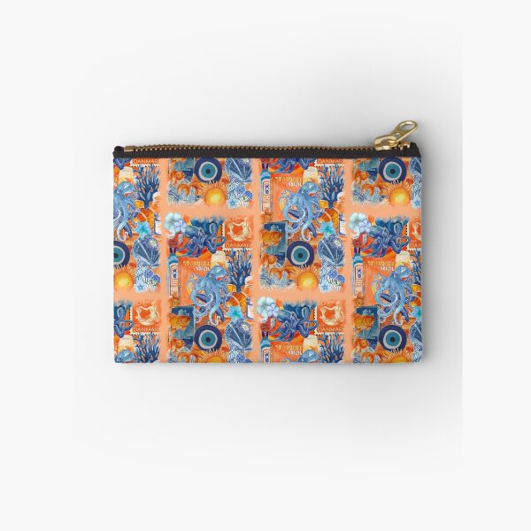 Item preview, Orange and Blue Collage designed and sold by Collage Gallery.