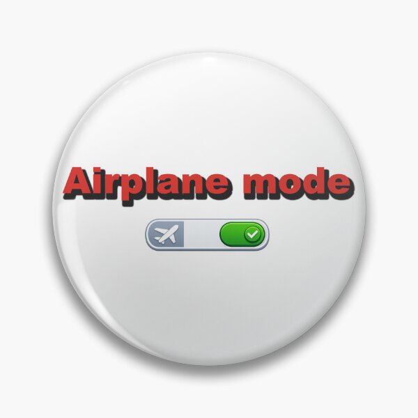 Item preview, Airplane Mode Digital Detox Introvert Travel Mental Health designed and sold by StudioAyinla.