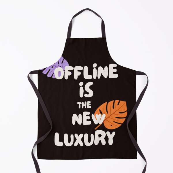 Item preview, Offline is The New Luxury Digital Detox Retro Aesthetic designed and sold by DesignVaultLab.