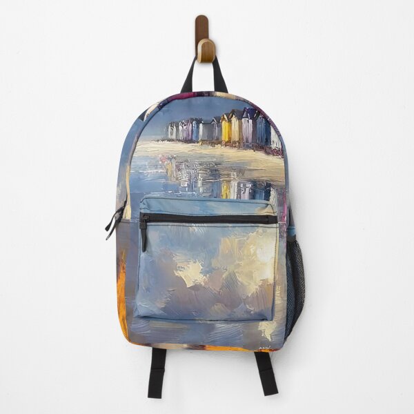 Item preview, Abstract Beach Hut Love Contemporary Modern Landscape designed and sold by davidelder.
