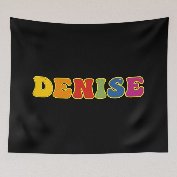 Item preview, ❤️ Denise Personalized Name Wavy Retro Shirt, Coffee Mug, Sticker Gift designed and sold by HelixPedia.