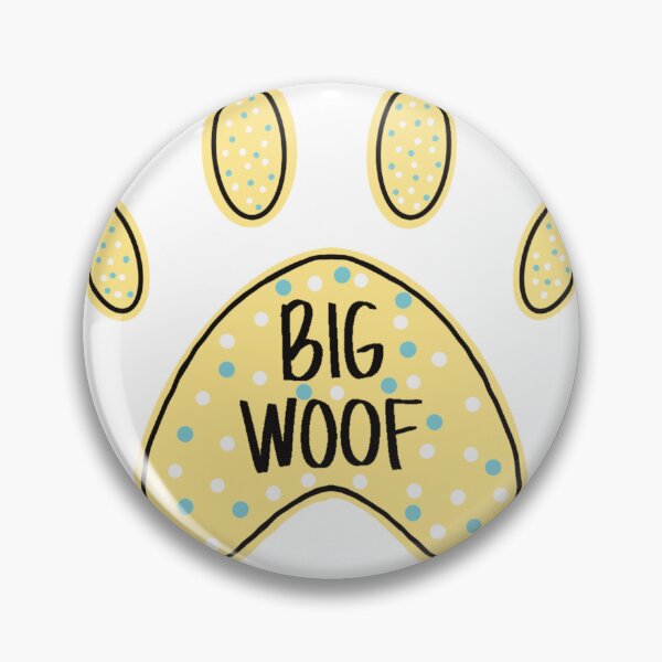 Item preview, "Big Woof" Paw Print designed and sold by ConklinCreation.
