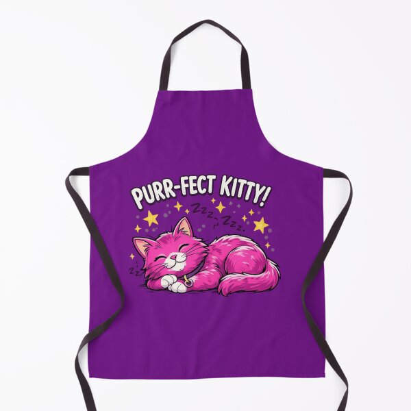 Item preview, Purr-fect Kitty Pink Cat is sleeping soundly designed and sold by World-of-Magic.