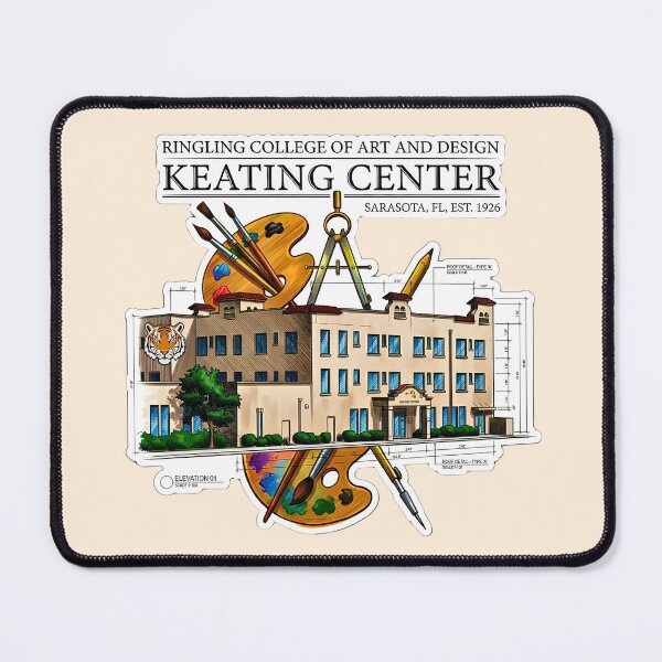 Item preview, Vintage Architectural Blueprint of Keating Center Sarasota designed and sold by EvergreenPark - Tee Studio.