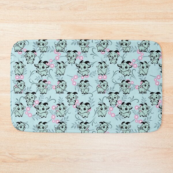 Item preview, Funny goat cartoon seamless pattern designed and sold by AlicinaM.
