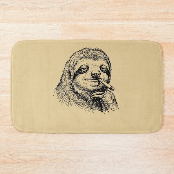 Item preview, Chill Sloth Smoking Cigar Relaxed Animal designed and sold by d247.