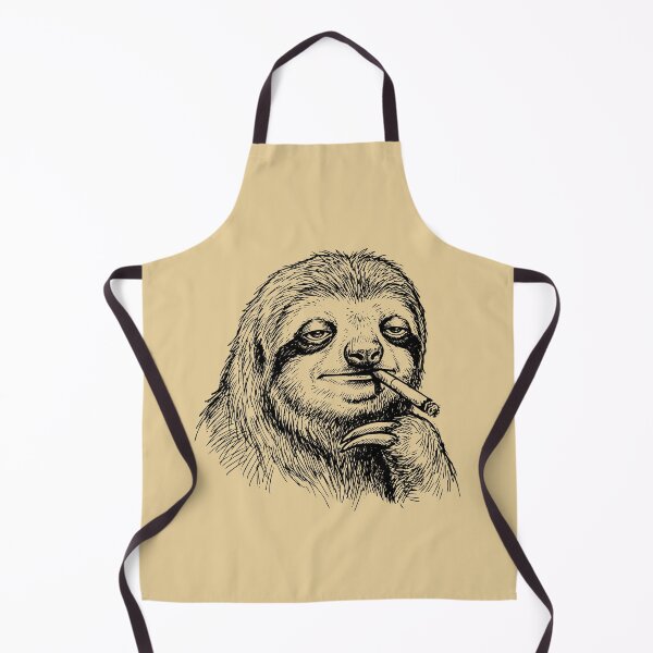 Item preview, Chill Sloth Smoking Cigar Relaxed Animal designed and sold by d247.