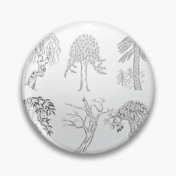 Item preview, Vintage Tree Study Botanical Illustration designed and sold by TheGreatGildy.