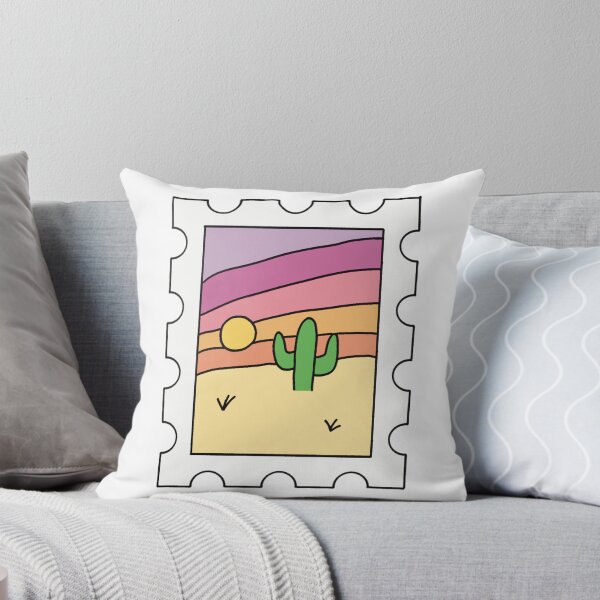 Item preview, Desert Sunset Cactus Stamp designed and sold by ConklinCreation.