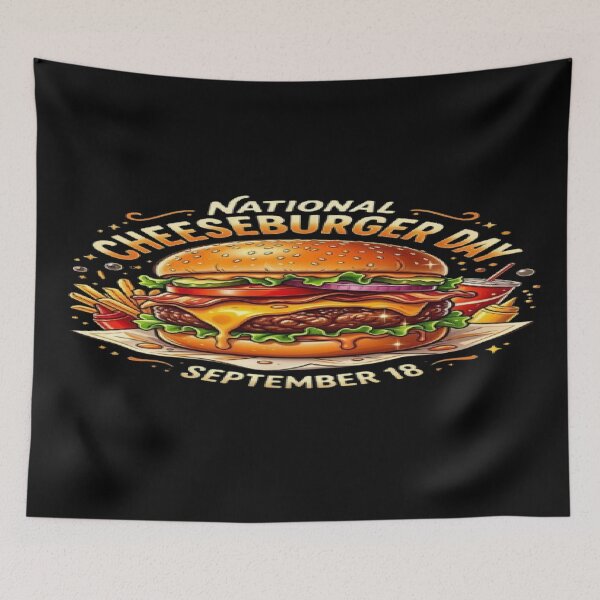 Item preview, NATIONAL CHEESEBURGER DAY designed and sold by MAJCO-ART.