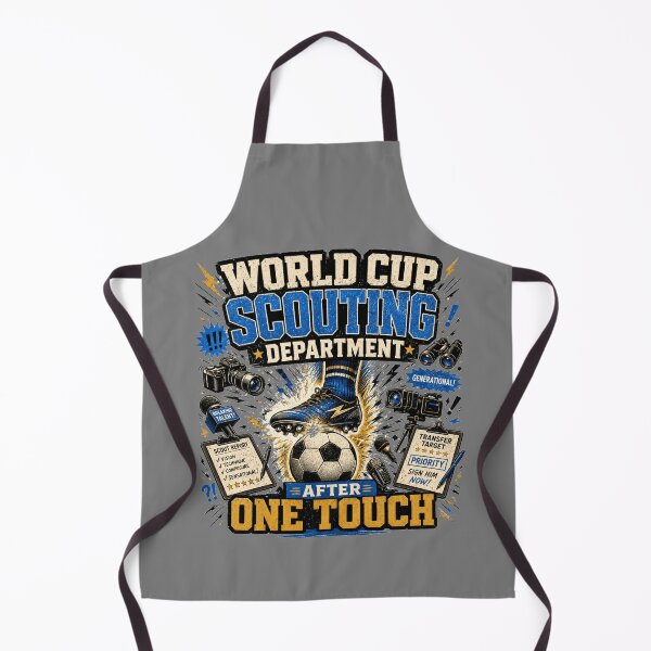Item preview, World Cup Scouting Department After One Touch Soccer Meme designed and sold by POD DYNASTY | Original Print On Demand T-Shirt Graphics.