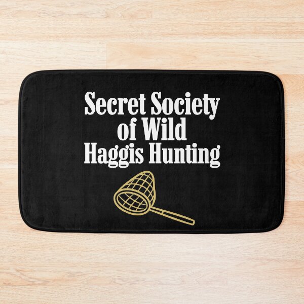 Item preview, Secret Society of Wild Haggis Hunting – Funny Scottish Highland Gift designed and sold by BritishDelights.