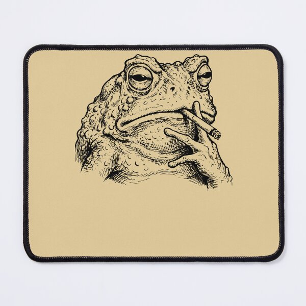 Item preview, Cool Toad Smoking Cigar Retro Style designed and sold by d247.