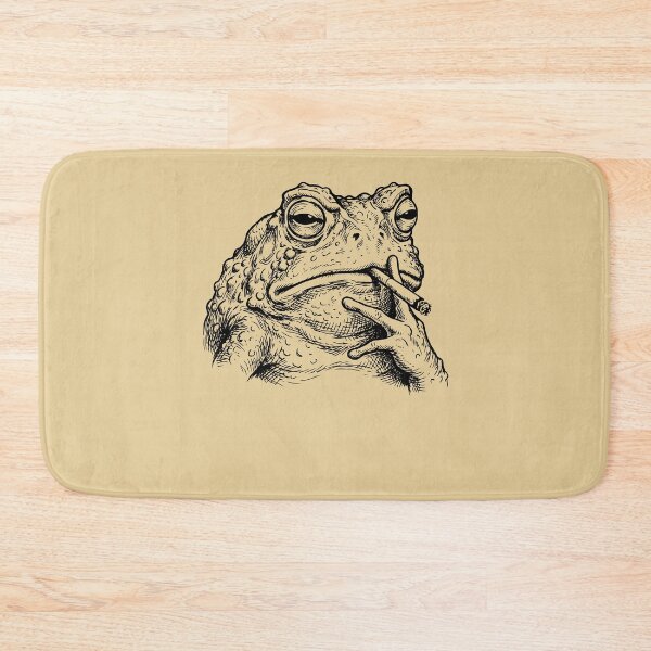 Item preview, Cool Toad Smoking Cigar Retro Style designed and sold by d247.