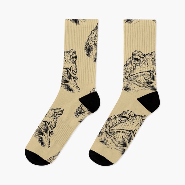 Item preview, Cool Toad Smoking Cigar Retro Style designed and sold by d247.