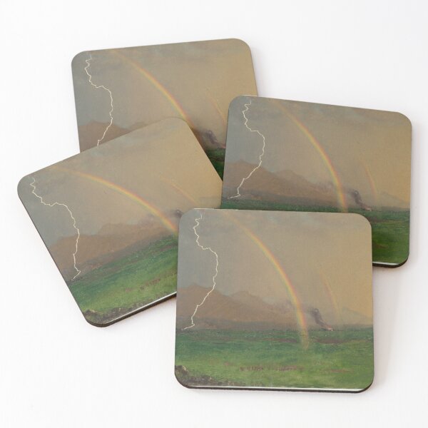 Item preview, Drawing, Alpine Scene in Thunderstorm, 1868 by Frederic Edwin Church designed and sold by Amanda1775.
