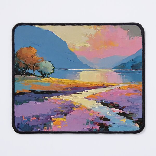 Item preview, Abstract of  Loch Dusky Contemporary Modern Landscape designed and sold by davidelder.