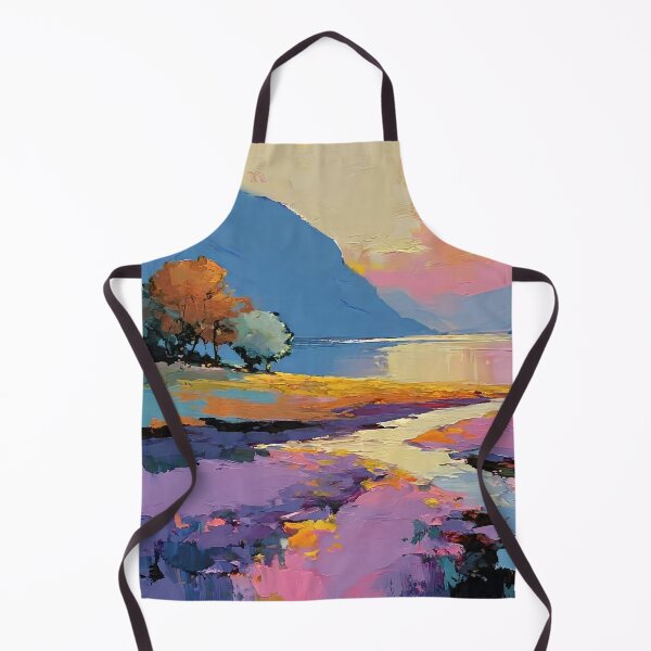 Item preview, Abstract of Loch Dusky Contemporary Modern Landscape designed and sold by davidelder.