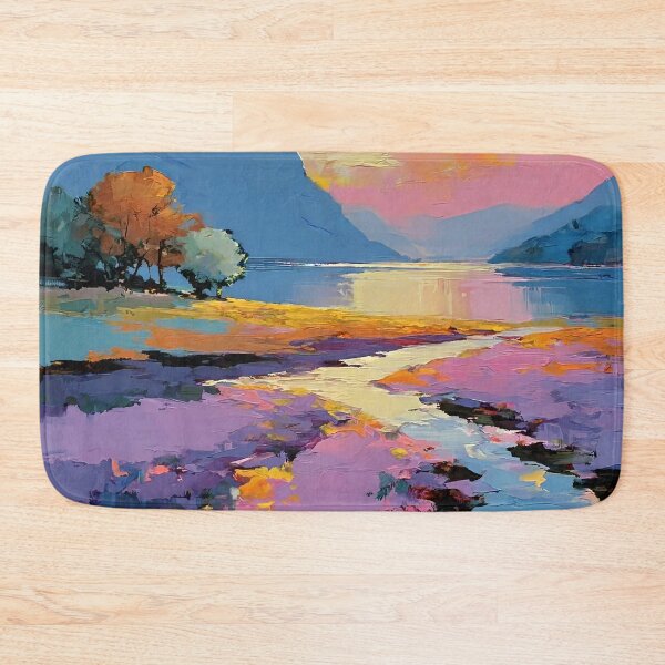 Item preview, Abstract of  Loch Dusky Contemporary Modern Landscape designed and sold by davidelder.