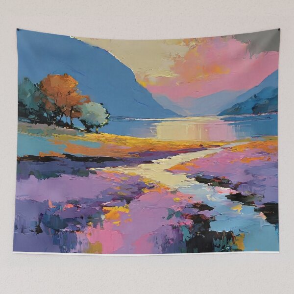 Item preview, Abstract of  Loch Dusky Contemporary Modern Landscape designed and sold by davidelder.