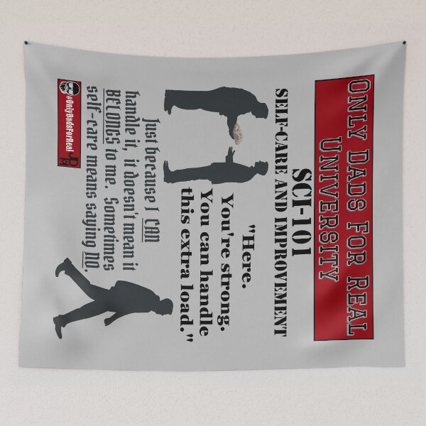 Item preview, SCI 101: Self Care and Improvement (Gray) designed and sold by OnlyDadsForReal.