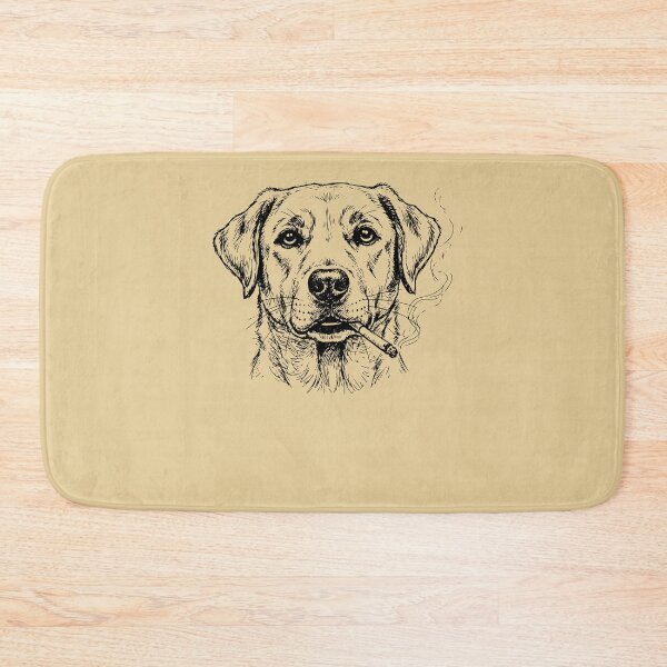 Item preview, Cool Labrador Dog Smoking Cigar Sketch Art designed and sold by d247.