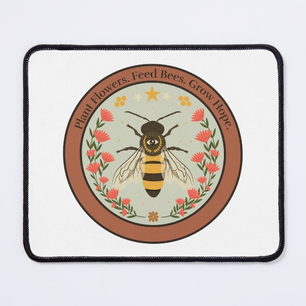 Item preview, Plant Flowers. Feed Bees. Grow Hope. designed and sold by RicaGG35.