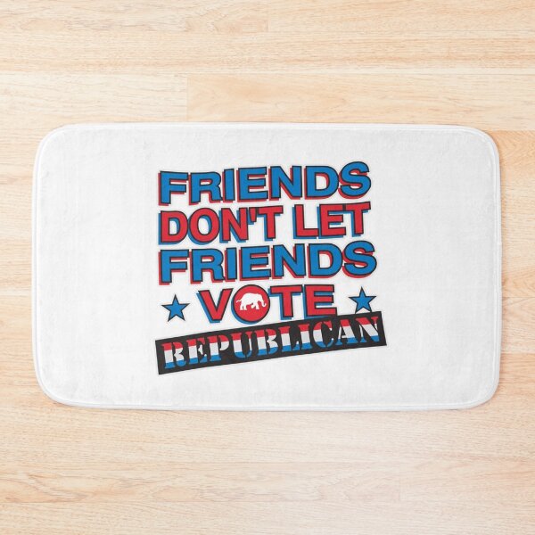 Item preview, Democrat Political Humor Friends Don't Let Friends VOTE Republican 2026 Election designed and sold by Space Ghettos.
