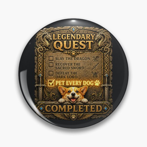 Item preview, Legendary Quest: Pet Every Dog designed and sold by Sanctum Icons.
