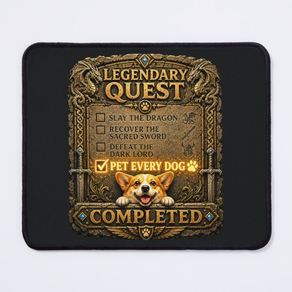 Item preview, Legendary Quest: Pet Every Dog designed and sold by Sanctum Icons.