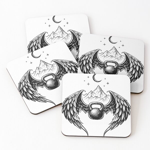Item preview, Winged Kettlebell Crest designed and sold by Endgameco.