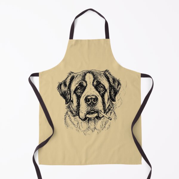 Item preview, Cool Smoking Large Dog Breed Line Art Design designed and sold by d247.