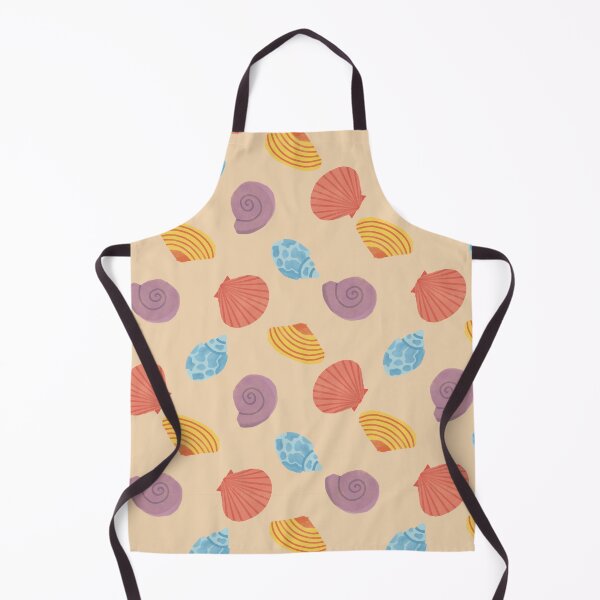 Item preview, Colorful Shells on Beach Sand Pattern designed and sold by Puddlescreation.
