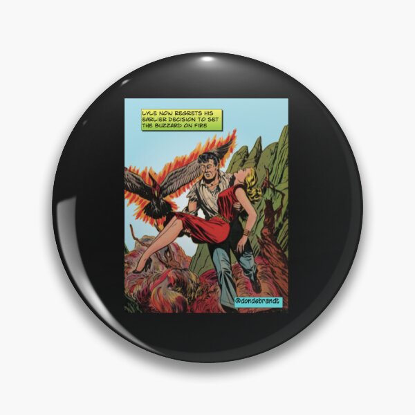 Item preview, Buzzard on Fire designed and sold by Absurdo!.