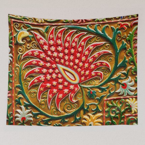 Item preview, Shakhrisyabz 19th Century Silk Suzani designed and sold by Vicky Brago-Mitchell®.