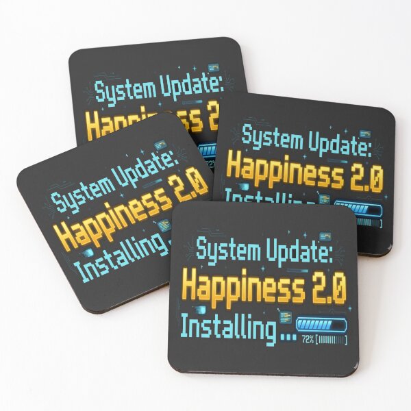 Item preview, System Update: Happiness 2.0 Installing T-Shirt | Funny Tech Humor Tee | Positive Vibes Loading | Programmer Gift | Mental Health Shirt designed and sold by ChefTea.