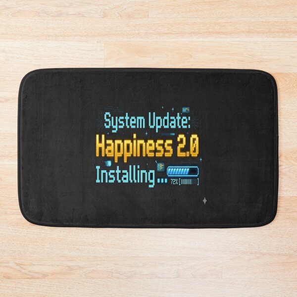 Item preview, System Update: Happiness 2.0 Installing T-Shirt | Funny Tech Humor Tee | Positive Vibes Loading | Programmer Gift | Mental Health Shirt designed and sold by ChefTea.