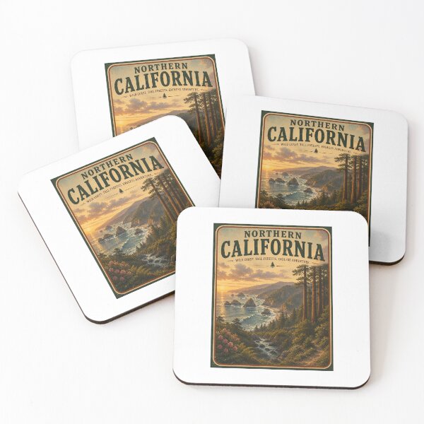 Item preview, Vintage Northern California Stickers & Prints designed and sold by projectbadass.