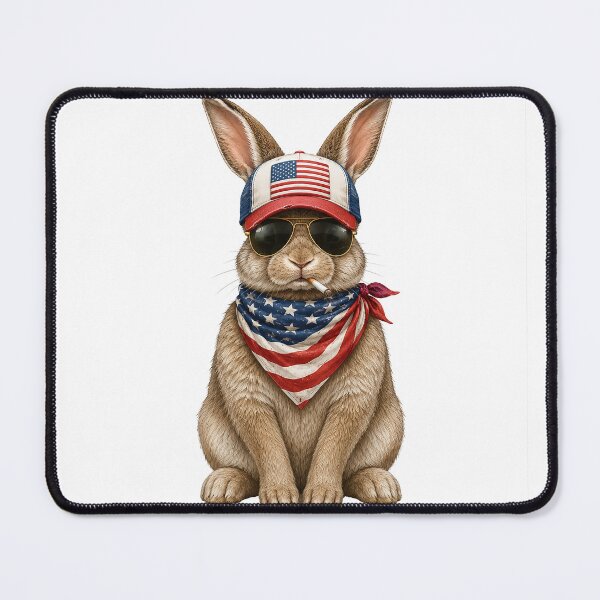 Item preview, Liberty Bunny Doesn’t Flinch designed and sold by gahteeriffico.