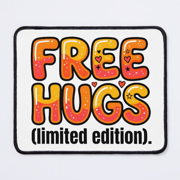 Item preview, Retro Free Hugs Limited Edition Bubble Art designed and sold by maplesoulkiller.
