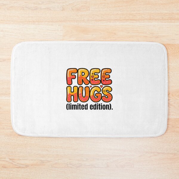 Item preview, Retro Free Hugs Limited Edition Bubble Art designed and sold by maplesoulkiller.