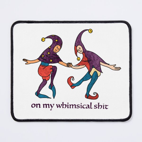 Item preview, Whimsical fools; purple, red, and blue designed and sold by annaguerra.