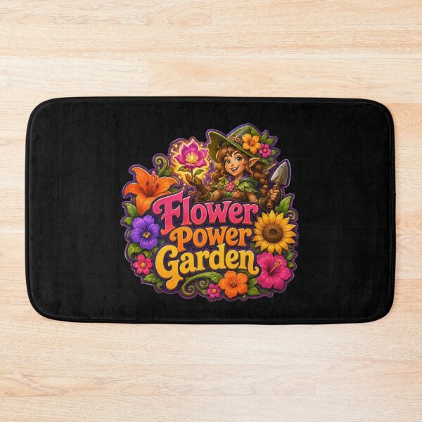 Item preview, Flower Power Garden Fantasy Floral Witch Sticker  designed and sold by Sketchlegacy.
