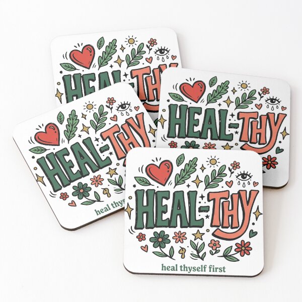 Item preview, Heal-Thy T-Shirt - Heal Thyself First Wellness Boho Graphic Tee designed and sold by PlushFutura.